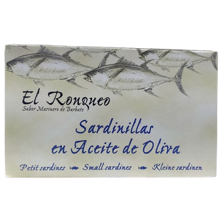 Sardinillas en Aceite de Oliva 16/20 120Gr El Ronqueo