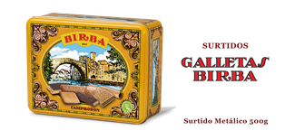 Surtido de Galletas Caja Metálica 500G - Birba