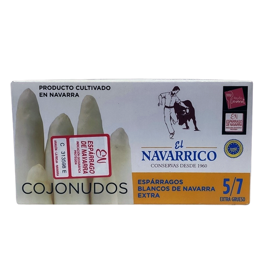 Esparragos Extra Lata 5/7 ´Cojonudos´ Navarrico 850Gr