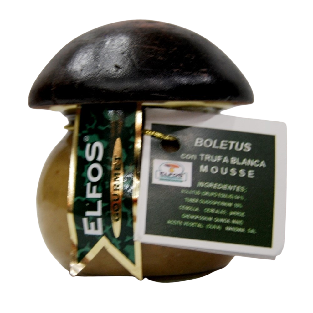 Boletus con Trufa Blanca Mousse Elfos Gourmet 100Gr