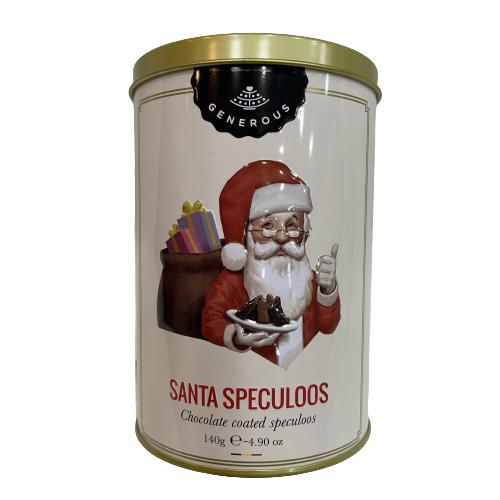 Lata Speculoos Santa Generous 140G