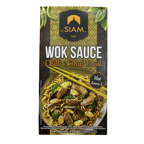 Salsa Wok Chili &amp; Thai Basil 100G