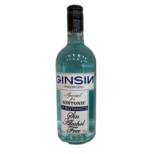 Ginebra Ginsin 12 Botanics SIN ALCOHOL 70CL