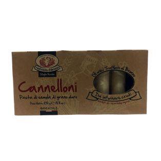 Canelone Pasta de Semola de Grano Duro 250 G