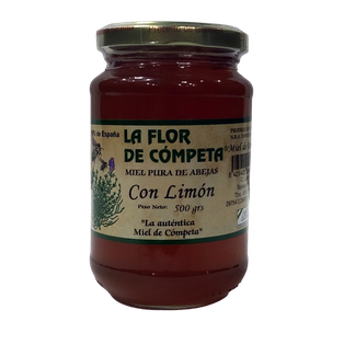 Miel Pura de Abeja de Cómpeta con Limón 500 Gr