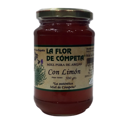 [CJ-0168] Miel Pura de Abeja de Cómpeta con Limón 500 Gr