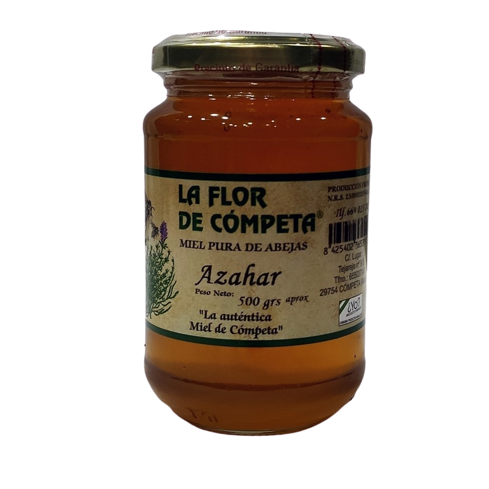 Miel Pura de Abeja de Cómpeta de Azahar 500Gr