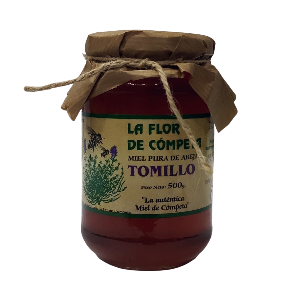 Miel Pura de Abeja de Cómpeta de Tomillo 500Gr