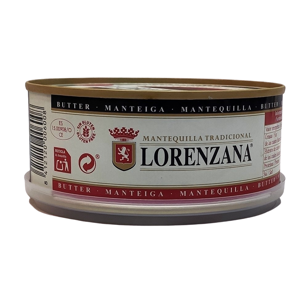 Mantequilla Lorenzana sin Sal 250Gr