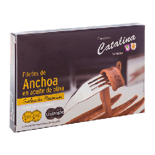 Filetes de Anchoas Selección Premium Catalina 10 Filetes 110 g