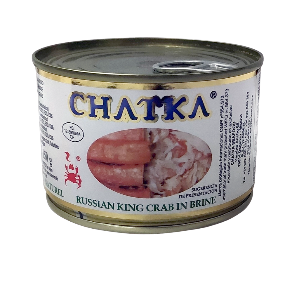 Cangrejo Real Ruso Al Natural 185Gr  Chatka 