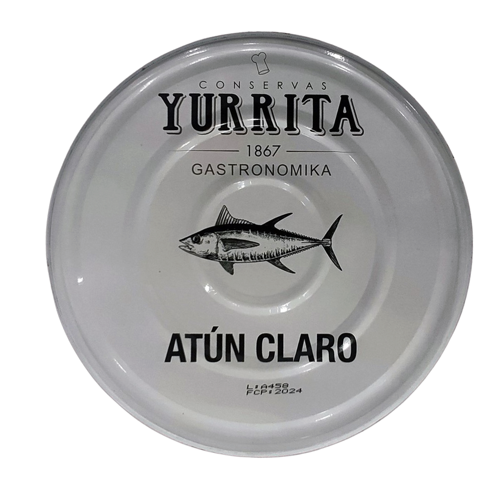 Conserva Yurrita Atún Claro en Aceite de Girasol 1,850Gr