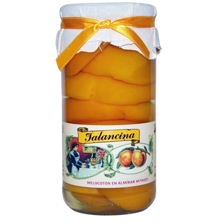 Jalancina Melocotón Mitades en Almibar 700Gr