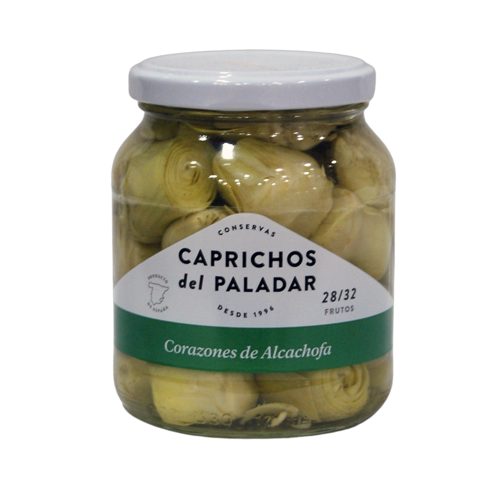 Corazones de Alcachofa Natural 28/32 Frutos 350 g