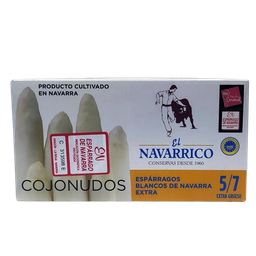 [CJ-0563] Espárragos Extra Lata 5/7 ´Cojonudos´ Navarrico 850Gr