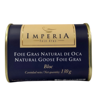 Foie Gras Natural de Oca Natural 130Gr Imperia Foie Gras