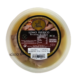 [CJ-0259] Lomo Ibérico en Orza en Aceite de Oliva 350Gr