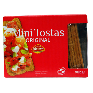 Minitostas Rectangulares Melba 100 g