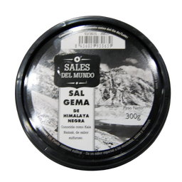 [CJ-0322] Sales del Mundo Sal Gema de Himalaya Negro 300Gr