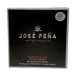 [CJ-0547] Sardinillas en Aceite de Oliva Jose Peña 35/40 uds 138 g