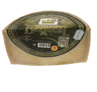 Queso Manchego Viejo D.O. 1/2 Pieza 1,5Kg Aprox