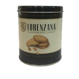 [CJ-0867] Galletas Loranzana Tradicional de mantequilla 210 gr