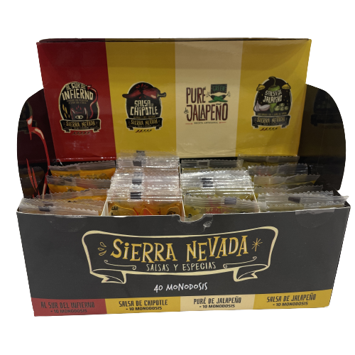 Sierra Nevada Salsas Picante Variadas 40x12ml