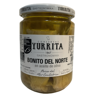 Bonito del norte en aceite de oliva 400g YURRITA