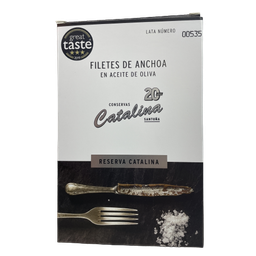 [CJ-1033] Anchoas catalinas reserva 10/12 filetes 110g