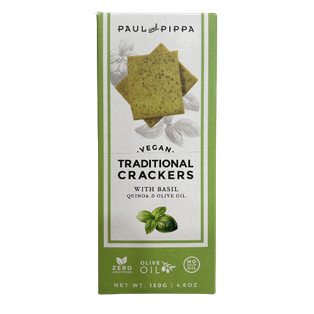 Crackers Albahaca Paul & Pipa 130G