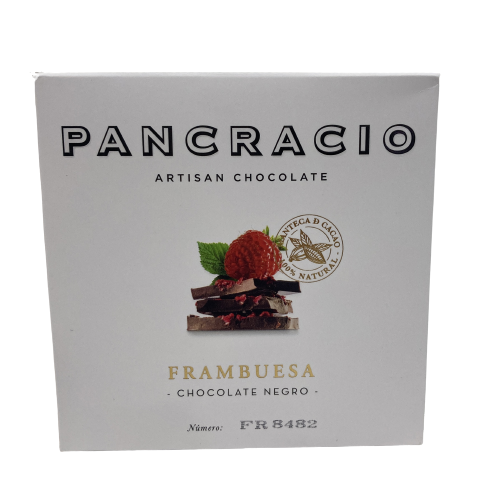 Tableta Frambuesa Chocolate Negro 100gr