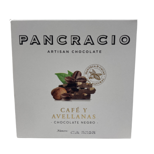 Tableta mini de Café y Avellanas 45gr