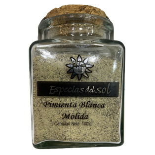 Pimienta Blanca Molida 100g