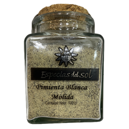 [CJ-1177] Pimienta Blanca Molida 100g